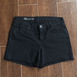 Madewell Black Shorts, Size 27